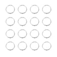thumbnail image 4 of RENACLIPY 20pc Silver Metal Fastener Rings for Paper Organization Office Supplies, 4 of 5