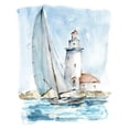 thumbnail image 3 of Harper, Ethan 20x24 Black Modern Framed Museum Art Print Titled - Sailing into the Harbor I, 3 of 5