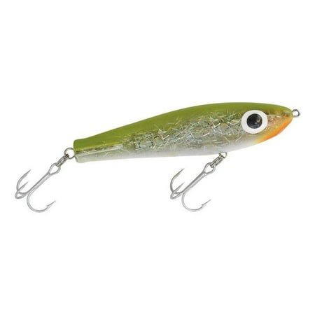 B&L Paul Browns CK-97 Corky Black/Chartreuse Tail Topwater Floater Fishing Lure