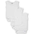 thumbnail image 1 of Bambini White Tank Top Onezie Newborn, 1 of 2