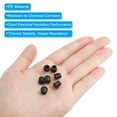 thumbnail image 5 of Uxcell Plastic Hole Plugs, Flush Type Round Hole Plugs Cover, Black 200Pcs (6mm 8mm 10mm 13mm), 5 of 6