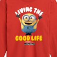 thumbnail image 3 of Despicable Me Minions - Living The Good Life - Toddler & Youth Long Sleeve Graphic T-Shirt, 3 of 5