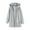 Grey, variant on Oversized Blanket Cardigans for Girls Prepp𝗒 Ribbed Hooded Long Jacket Fall Winter Plain Long Sleeve Cotton Coat Tween Girls Prepp𝗒 Cardigans