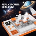 thumbnail image 4 of Contixo STEM Toys Circuit Board Kit for Kids, Electronics Learning Kit, 500+ Experiments DIY Science Kit, Educational Toys with Lights, Sound, Fan & Projector, Ages 5-12, 4 of 8