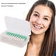 thumbnail image 2 of Cepillo interdental de silicona Cepillo de limpieza dental suave Herramienta de higiene (Verde) Ndcxsfigh Cuidado Belleza, 2 of 9