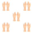 thumbnail image 2 of Decodeary 1Pair Female Mannequin Hand Multifunctional for Ring Finger Props Photograph Beige Height 8.46 Inch 5Set, 2 of 6