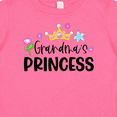 thumbnail image 4 of Inktastic Grandma's Princess Crown and Flowers Girls Baby T-Shirt, 4 of 5