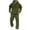 Army Green, variant on CCRFTGI Track Suits Mens Athletic 2 Piece Zip-Up Hoodie and Sweatpants Set Soft Fall Track Suits Workout Fleece Jogging Suit Tracksuits Black M