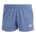 thumbnail image 1 of Short adidas Mujer Pacer 3 Azul Deportivo azul acero XS, 1 of 7