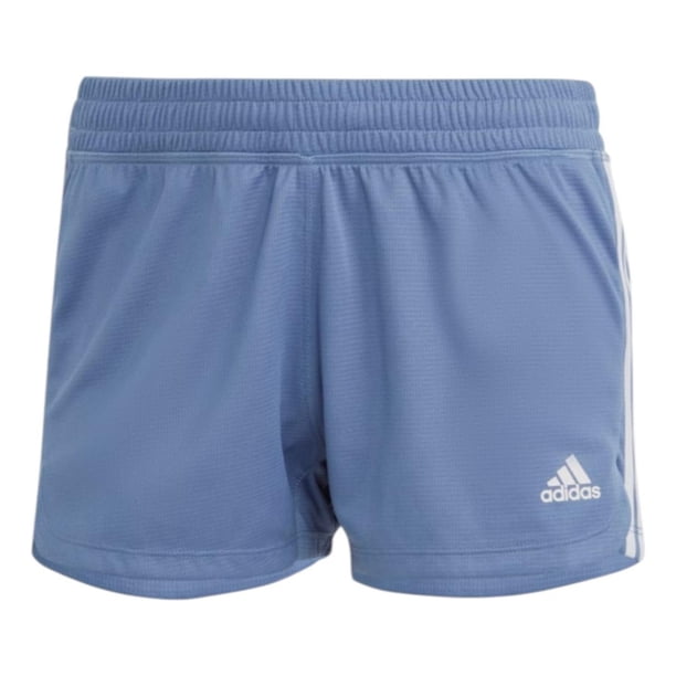 Short adidas Mujer Pacer 3 Azul Deportivo azul acero S