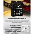 thumbnail image 3 of Fender Acoustasonic Standard Jazzmaster - Aged Natural Bundle with Strap, Guitar Cleaning Kit, and Austin Bazaar Instructional Video, 3 of 9