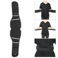 thumbnail image 3 of Nylon Breathable Waist Lumbar Pad Adjustable Support Lower Back Waist Protection Belt BraceL, 3 of 8