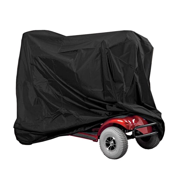 Yosoo Housse pour Trottinette de Mobilité pour Aînés, Housse de Rangement Professionnelle Imperméable et Résistante à la Pluie pour Fauteuil Roulant (Noir)