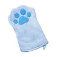 thumbnail image 1 of Toalla de baño para gatos y cachorros, lavable a máquina, reutilizable, toalla de aseo suave y absorbente para eliminar la suciedad, cuidado diario y viajes, 1 of 2