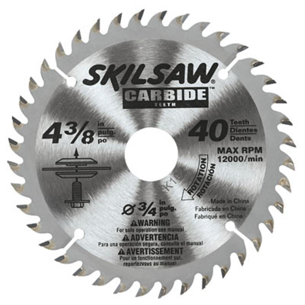 Skil75540 43/8 In. x 40 Flooring Saw Blade