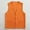 Orange, variant on Hamky Vest for Women Waistcoat Vest Adult Postulant Activity Vest Supermarket Vests Clerk Workwear Fall Clothes Sleeveless Tops Black L