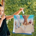 thumbnail image 3 of Starfish by The Sea Hand Towels 2 PCS, Summer Sandy Beach Kitchen Towel Ultra Soft and Highly Absorbent,Decorative Fingertip Face Towel for Bathroom Hotel, 28.3"x14.4", 3 of 5