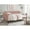 Pink, variant on Home Design Chloe Twin Daybed with Velvet Upholstery, Button-Tufted Back, Stylish Versatile Seating and Sleeping Solution for Bedroom or Living Room, Pink