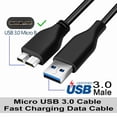 thumbnail image 5 of RHEA- Saitech It 45Cm Usb 3.0 Cable A To Micro B High Speed Upto 4.8 Gbps Data..., 5 of 6