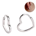 thumbnail image 2 of Boucles d'Oreilles Géométriques Simples en Acier Inoxydable pour Femmes Filles, 2 of 9