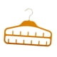thumbnail image 5 of Percha para cinturón para armario, perchero para corbatas, ahorrador de espacio, organizador de cinturones, corbatas, bufandas, collares, pulseras, Amarillo, 5 of 8
