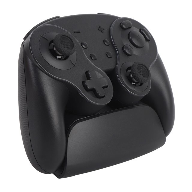 Manette Sans Fil Manette Sans Fil Gyroscope à Six Axes une Touche RVB Mécanique PC Manette de Jeu Vidéo avec Station de Recharge Sans Fil pour Switch