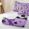 thumbnail image 4 of Erosebridal Girls Sport Soccer Quilt Full,Ball Gamer Full Bedspread Sets Teens, 4 of 7