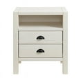 thumbnail image 3 of Arden 2-Drawer Wood Nightstand/Driftwood White, 3 of 9