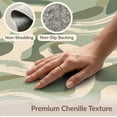 thumbnail image 6 of ODIKA Sage Funky Throw Featuring Asymmetrical Motifs Entryway Abstract Non-Slip Chair-Friendly for Home Office, Gaming Room, Under Desk, 6 of 7