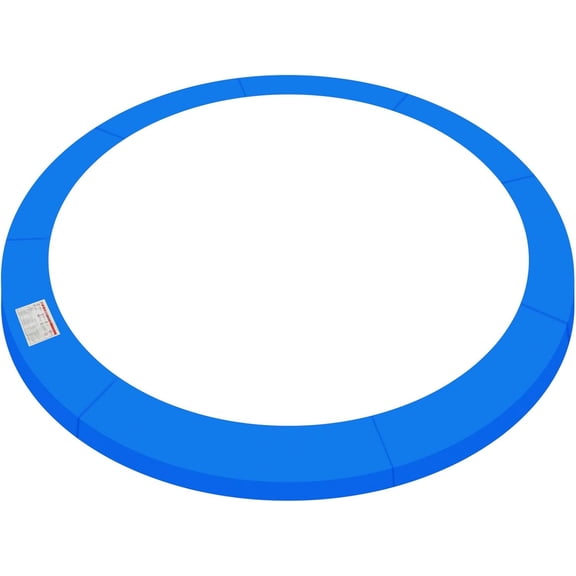 Trampoline Pad Replacement Trampoline Safety Pad Spring Cover Round Trampoline with Waterproof Foam Padding Universal Trampoline Accessories Blue 14FT