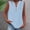 Light Blue, variant on Cotton Linen Tank Tops for Women Button Down Sleeveless Shirt Gauze Breathable Blouses, 2XL