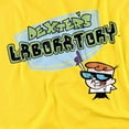 thumbnail image 2 of Dexters Laboratory Logo Women's T Shirt, Yellow, Small, 2 of 6