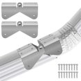 thumbnail image 5 of Stainless Steel Gutter Downspout Extension Hinge, Flip Up Hinge Design, Compatible with Rectangle and Square Downspout,B, 5 of 5