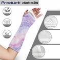thumbnail image 7 of COEQINE Marble Print Arm Cast Cover Cast Scratcher Protector Covers Arm Wrist Elbow Protection Cover-L Easy to Clean Broken Arm Shower Sleeve Bandage Protector After Surgery Gifts, 7 of 7