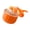 Orange, variant on Cmunyle Dog Ball Toy Motorized Rolling Ball Rechargeable Interactive Chew Toy For Dogs Puppy Exercise Boredom Relief Indoor Outdoor Play