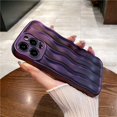 thumbnail image 4 of Funda Trasera Plisada Con Estilo Plisado Para iPhone 11 12 13 14 Pro max 14plus A Prueba De Golpes, 4 of 4