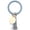 G, variant on YYKihy SilKeychain Bracelet Wristlet Key Ring Silicone Beaded Bangle Cute Key Chains For Women