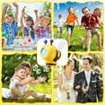 thumbnail image 4 of Bee Bubble Machine Automatic Continuous Blower Large Capacity 90ml Tank LED Lights AA Battery Powered for Outdoor, 4 of 9