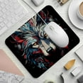 thumbnail image 2 of Wolf Printed Non-Slip Rubber Bottom Gaming Mouse Pad 8.3x9.8 Inch Square Office and Gaming Mouse Mat, 2 of 6