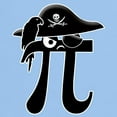 thumbnail image 3 of CafePress - Pi Rate Light T Shirt - Men's Classic Graphic T-Shirt, 3 of 4