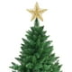 thumbnail image 4 of Estrella de cinco puntas para la copa del árbol de Navidad, estrella de cinco puntas de hierro forjado de línea recta con luz, regalo de Navidad, estrella superior, 4 of 5