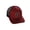Burgundy Black White Black, variant on Structured Trucker Mesh Hat Custom Colors Letter G Initial Baseball Mid Profile