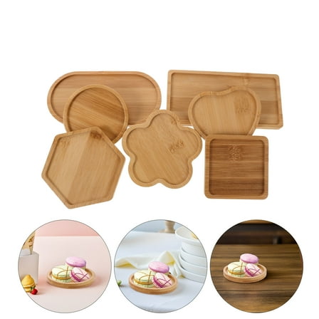 LOLIPPYY 7-Piece Khaki Mosaic with Blank Base Stand for Pot Crafting and Stylish Home Decoration