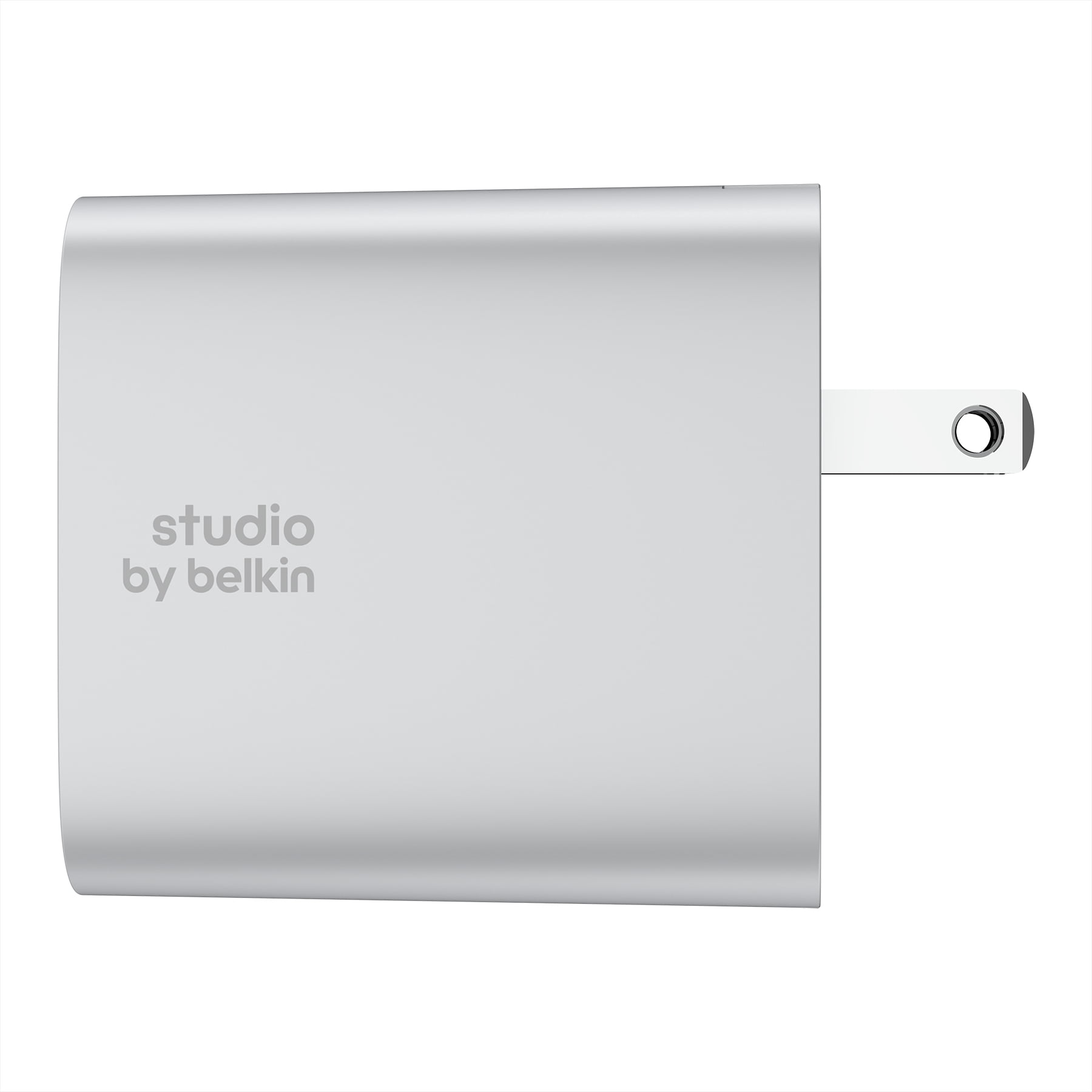 Studio by Belkin Dual Home Charger + Lightning to USB Cable, Silver, 5ft