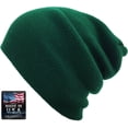 thumbnail image 2 of Plain Skully High Quality Made in USA Winter Beanie Hat, 2 of 5
