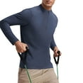 thumbnail image 1 of pstuiky Camisas casuales de manga larga para hombre, Ropa deportiva de manga larga y cuello redondo para hombre, lisa, cálida, de color liso Tops de talla grande para hombre xxl, 1 of 9