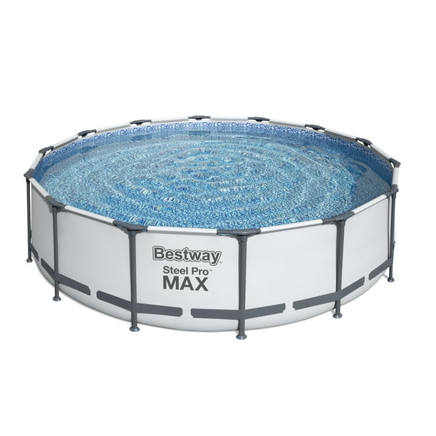 Alberca Estructural Redonda 4.27 x 1.07 con Escalera, Tapa, Bomba y Filtro Bestway 56949