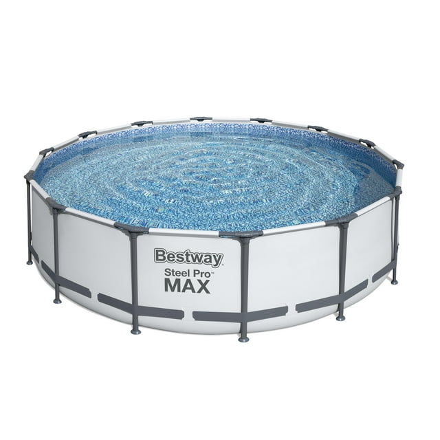 Alberca Estructural Redonda 4.27 x 1.07 con Escalera, Tapa, Bomba y Filtro Bestway 56949