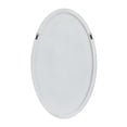 thumbnail image 6 of DecMode 24" x 40" White Oval Wall Mirror with Thin Minimalistic Frame, 6 of 7