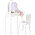 thumbnail image 3 of Guidecraft Coiffeuse classique avec tabouret, blanc, 3 of 15